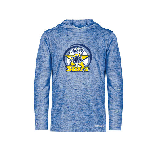 [FOLHCGRY-AS-LOGO1] Decker Men's Charge Hoodie (Adult S, Royal, Logo 1)