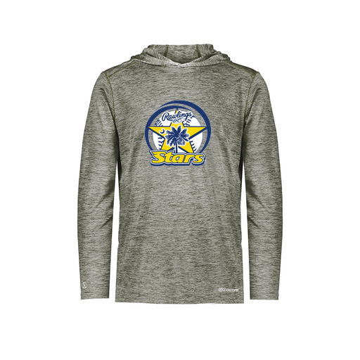 [FOLHCGGY-YS-LOGO1] Decker Youth Charge Hoodie (Youth S, Gray, Logo 1)