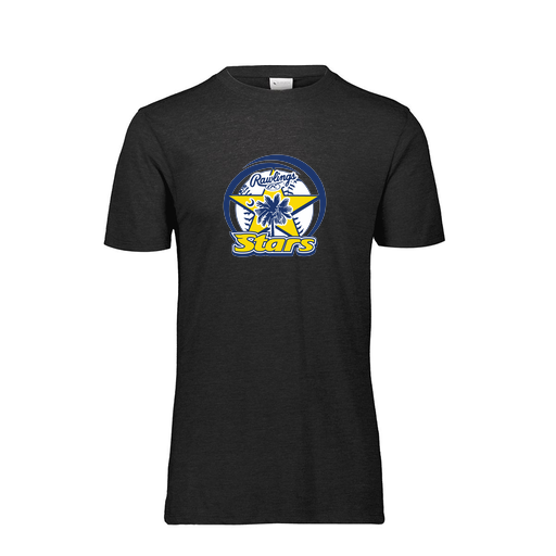 [FTSCUBBK-YS-LOGO1] Decker Youth Tri-Blend T-Shirt - Short Sleeve (Youth S, Black, Logo 1)