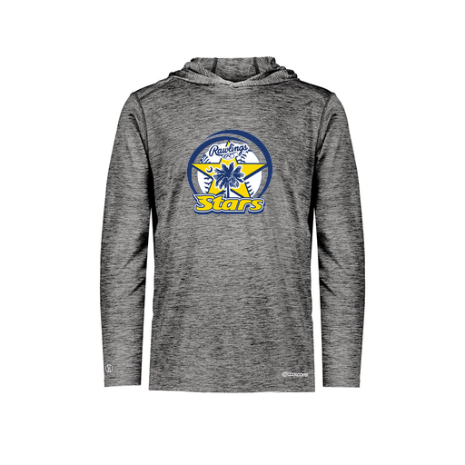 [FOLHCGBK-YS-LOGO1] Decker Youth Charge Hoodie (Youth S, Black, Logo 1)